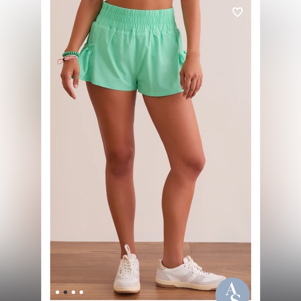 NWT Altar'd State Peach Athletic Shorts with Elastic Waistband - Picture 8 of 10